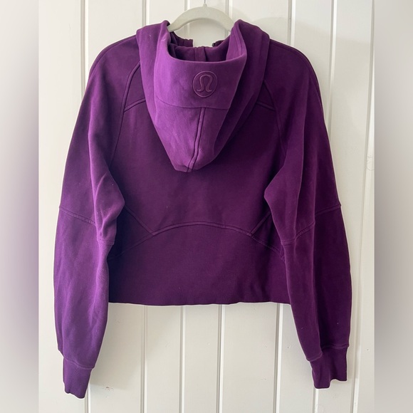 SOLD Lululemon Scuba Purple Oversized Full-Zip, XS/S (P2P 21”) - Picture 3 of 7